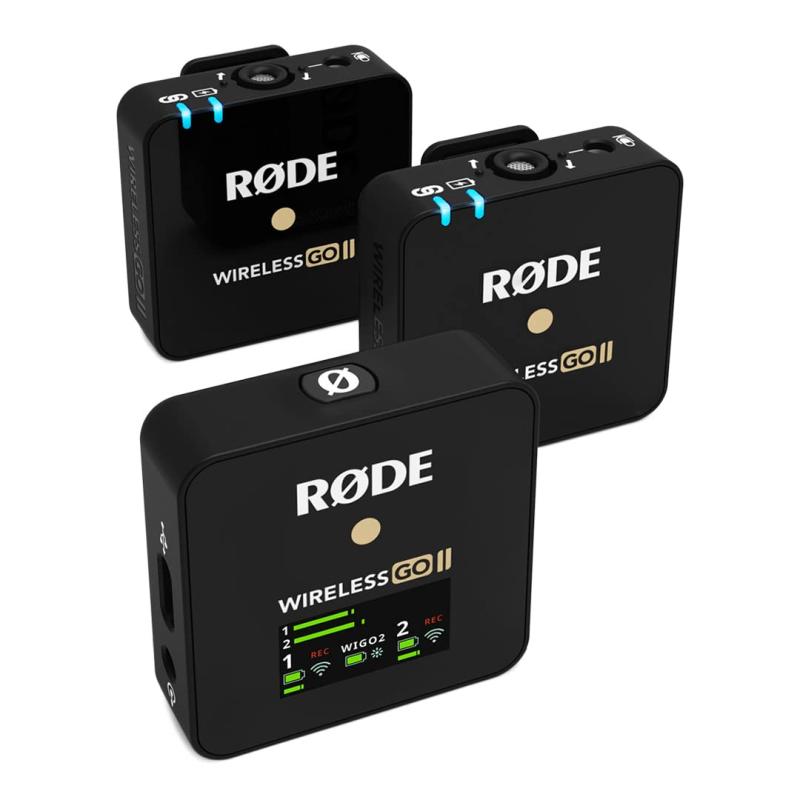 RODE Microphones ロードマイクロフォンズ Wireless GO II ワイヤレス ゴー II デュアルチャンネルワイヤレスマイクシステム WIGOII