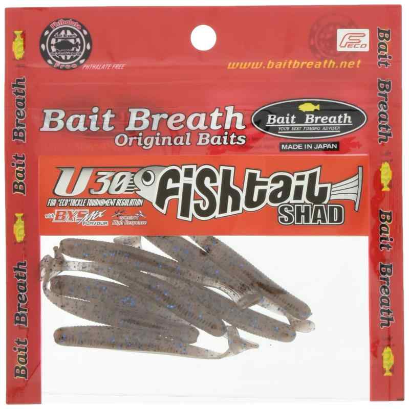 Bait Breath(ベイトブレス) ルアー U30フィッシュテイルシャッド2.8#145CM/BK・BLF