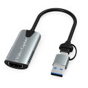 ŐV^ M HDMI Lv`[{[h Switch USB2.0 &amp; Type C (2-in-1) 1080P 60FPS rfILv`[ tHD Q[Lv`[ Q[zMACucACurfIzMAʋLA^