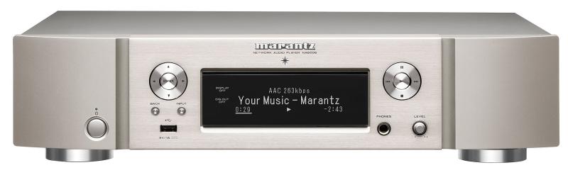 マランツ Marantz NA6006 ネットワークオーディオプレーヤー HEOS/ハイレゾ/Airplay2対応 シルバーゴールド NA6006/FN