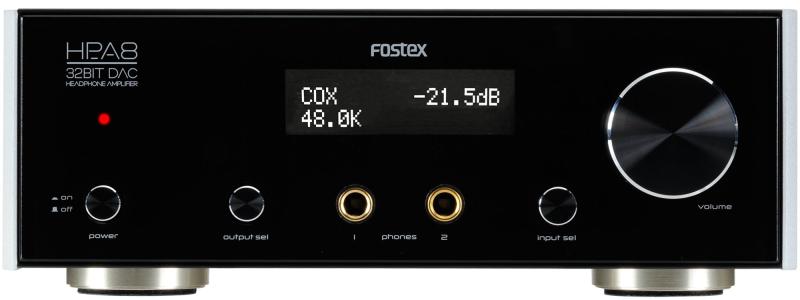 FOSTEX ヘッドホンアンプ 32bit D/A変換器内蔵 ハイレゾ対応 HP-A8