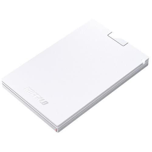 バッファロー SSD-PG2.0U3-WC (ホワイト) USB 3.2 (Gen 1) 対応 ポータブルSSD 2TB