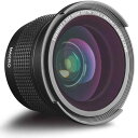 Opteka .35x HD Super Wide Angle Panoramic Macro Fisheye Lens for Nikon D3000, D3100, D3200, D5000, D5100, D5200, D7000, D7100, D3, D4, D40, D40x, D50, D60, D70, D70s, D80, D90, D100, D200, D300, D600, D700 D800 DSLR Cameras