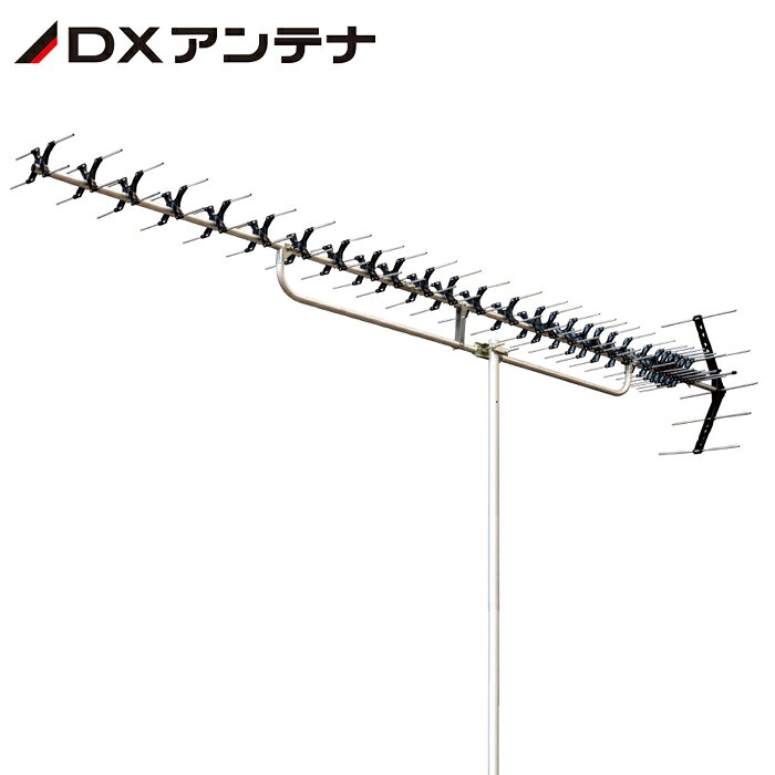 ※お客様のご都合による商品の返品・交換・キャンセルは受け付けておりません。商品仕様をご確認の上、お間違いの無いようお願い致します。◆メーカー:DXアンテナ ◆品名:高性能形UHF30素子アンテナ ◆品番:ULX30 ◆素子数:30（パラスタック式） ◆受信チャンネル(ch):13〜34 ◆偏波面:水平または垂直 ◆出力インピーダンス（Ω）:75（F形） ◆動作利得(dB):13.2〜16.1 ◆VSWR:2.0以下 ◆半値幅(度):18〜29 ◆前後比(dB):18〜26 ◆耐風速(m/s):45 ※耐風速は破壊風速(アンテナに風圧を加えている間アンテナの一部または全部が飛散しない最大風速)です。 ◆寸法(高さ×幅×奥行mm):518×405×2791 ◆適合マスト径(mm):φ22〜49 ◆質量(kg):3.2 ◆付属品:F-5接栓×1、防水キャップ×1、固定バンド×1 地デジ放送の電波を受信する、30素子相当のローチャンネル(13ch.〜34ch.)対応家庭用八木式アンテナです。 パラスタック形導入波素子を採用し、高利得を実現。 大型コーナー形反射器を採用し、高利得、高い前後比、シャープな指向性で確実に電波をキャッチします。 ステーアームは耐食性に優れたステンレス仕様。 水平・垂直偏波対応。 ◆お届け先に法人・個人事業者名を記載下さい。 ◆大型商品のため、北海道・離島地域は別途送料が必要です。 ◆沖縄県は配送不可となります。ご了承下さい。※品番通りのお手配になりますのでご注文前に必ず商品の仕様・サイズ・品番・色等を確認の上ご注文お願いします。当店のお買い物ガイドも併せてご確認ください。 ※こちらの商品はお届け先名に法人名もしくは屋号が必要となっておりますが、 個人名でご注文をご希望の場合、追加送料をいただければお受けすることができますので、 ご注文前にお問い合わせくださいますようお願い申し上げます。 お問い合わせの際はご希望の商品の型番と数量、お届け先の郵便番号をお知らせください。