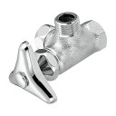 (LINEクーポン有)三栄水栓 B4112-X3-L-13 アングル分岐バルブ(共用形) SANEI