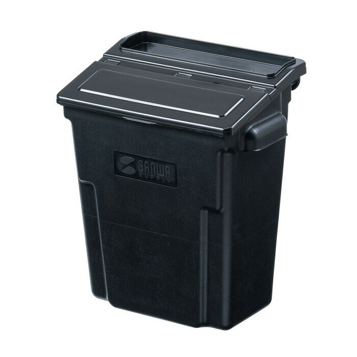 (LINEクーポン有)サンワサプライ CART-FA3ST1BK 3段式ワゴン用蓋付きサイドBOX 大 SANWASUPPLY