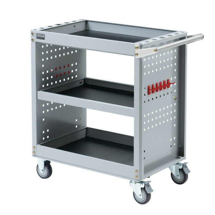 (LINEクーポン有)サンワサプライ CART-FA4SV ツールワゴン SANWASUPPLY