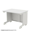 (LINEクーポン有)サンワサプライ ED-SK10080W eデスク(ホワイト)W1000×D800×H700 SANWASUPPLY (法人限定)