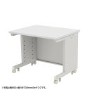 (LINEクーポン有)サンワサプライ ED-SK9080W eデスク(ホワイト)W900×D800×H700 SANWASUPPLY (法人限定)