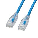 (5/1は抽選で100%P還元)サンワサプライ KB-SL6YS-05BL カテゴリ6LANケーブル(スリム・やわらか・ツメ折れ防止コネクタ) SANWASUP...