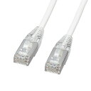 (5/1は抽選で100%P還元)サンワサプライ KB-SL7YS-005W カテゴリ7LANケーブル(スリム・やわらか・ツメ折れ防止コネクタ) SANWASUP...