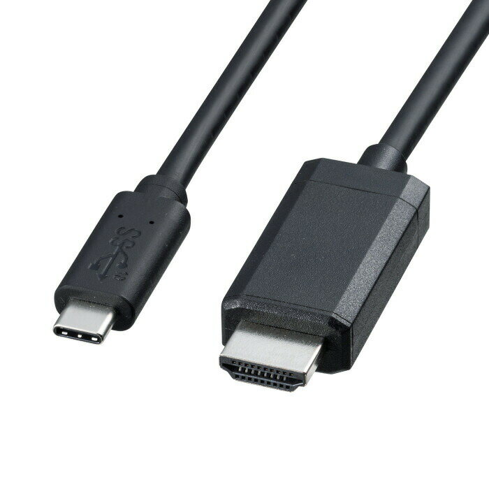 (LINEͧꥯݥ)掠ץ饤 KC-ALCHD30K TypeC-HDMIѴ֥ 3m SANWASUPPL...