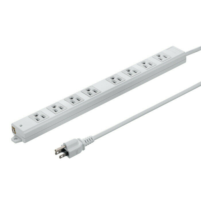(LINEクーポン有)サンワサプライ TAP-KS8N-3 工事物件タップ SANWASUPPLY