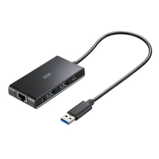 (6/1は抽選で100%P還元)サンワサプライ USB-3HLS8BK USBハブ付き 2.5ギガビットLANアダプタ SANWASUPPLY (6/1は抽選で100%P還元)サンワサプライ USB-3HLS8BK USBハブ付き 2.5ギガビットLANアダプタ SANWASUPPLY