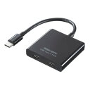 (LINEクーポン有)サンワサプライ USB-3TCP12BK USB Type-C ハブ(3ポート) SANWASUPPLY