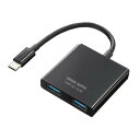 (5/1は抽選で100%P還元)サンワサプライ USB-3TCP9BK USB Type-C ハブ(3ポート) SANWASUPPLY
