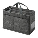 (LINEクーポン有)サンワサプライ BAG-TW9BK フェルトBOXバッグ SANWASUPPLY