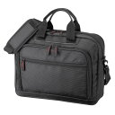 (LINE新規友だち限定クーポン配布中)サンワサプライ BAG-W3BK マチ拡張PCバッグ SANWASUPPLY