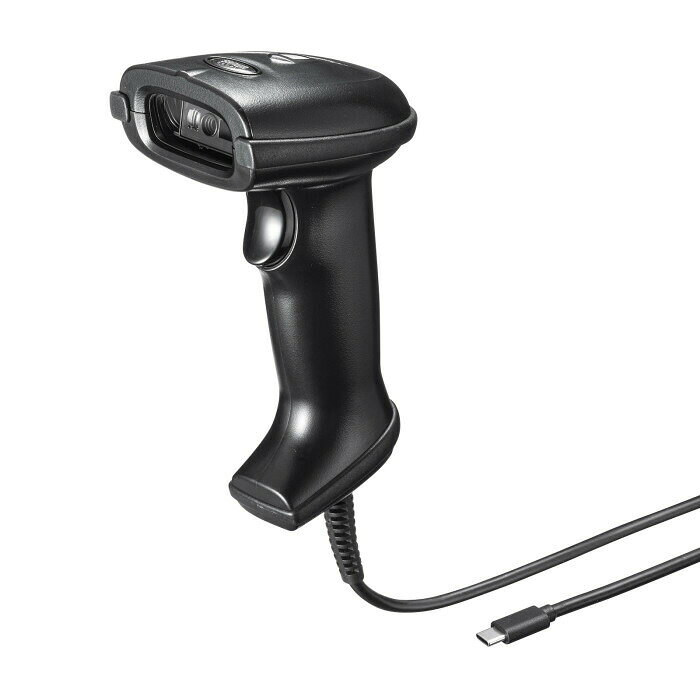 (LINEクーポン有)サンワサプライ BCR-TC2D1BK Type-C 2次元バーコードリーダー SANWASUPPLY