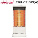 (5/15は抽選で100%P還元)トヨトミ EWH-CS100N-W 電気ストーブ 速暖遠赤外線電気ヒーター 消費電力(1000W/500W) 速暖+遠赤外線 ...