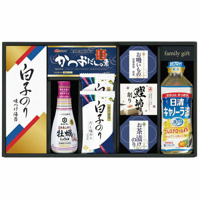 (4/1は抽選で100%P還元)創愛 KSC-40E キッコーマンしょうゆ&白子のり食卓詰合せ (のし包装無料対応可) (代引不可)