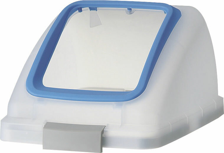 (LINEクーポン有)山崎産業 YW-452L-OP1-BL リサイクルボックスSKL-50角穴蓋BL (代引不可)