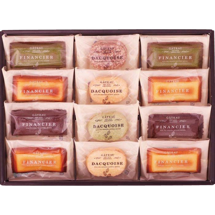 (LINEクーポン有)井桁堂 GS12 自家挽きアーモンドのガトーセレクション12個入 ギフト 御歳暮 贈り物 (のし包装無料対応可) (代引不可)