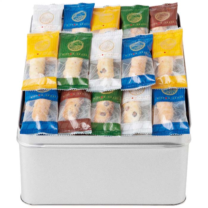 (LINEクーポン有)大阪前田製菓 J-30 にっぽんあられ お歳暮 ギフト 百菓匠まえだ (のし包装無料対応可)..