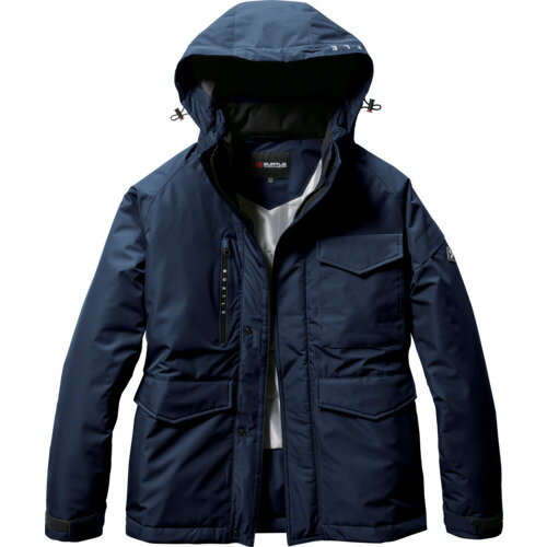 (LINEクーポン有)バートル 7620-3-L 防水防寒ジャケットネイビー