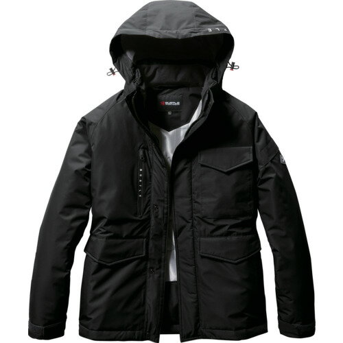 (LINEクーポン有)バートル 7620-35-M 防水防寒ジャケットブラック