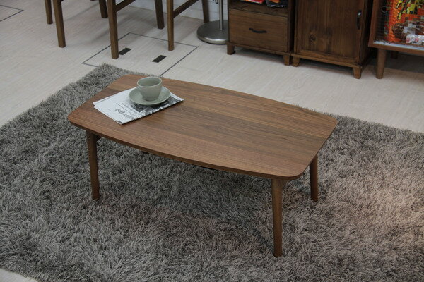 (2/1は抽選で100％P還元)東谷 エルフィ901WAL コタツテーブル 折りたたみ式 ブラウン AZUMAYA (代引不可)