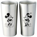(LINEクーポン有)ヤクセル 82670 ステンレス真空タンブラーセット440ml(ミッキー&ミニー) ディズニー (のし包装無料対応可) (代引不可)