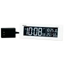 (6/10は抽選で100%P還元)セイコー DL305W デジタル電波置時計 SEIKO(3)
