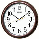 (LINE新規友だち限定クーポン配布中)セイコー KX234B 電波掛け時計 ブラウンメタリック SEIKO