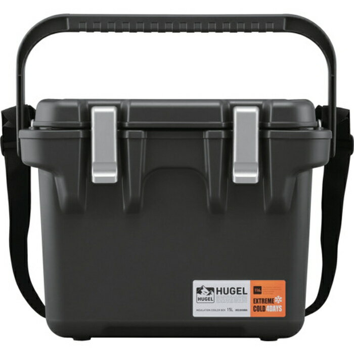 (LINEクーポン有)アイリスオーヤマ VITC-15-CH HUGAL 真空断熱クーラーボックス 15L チャコールグレー ..