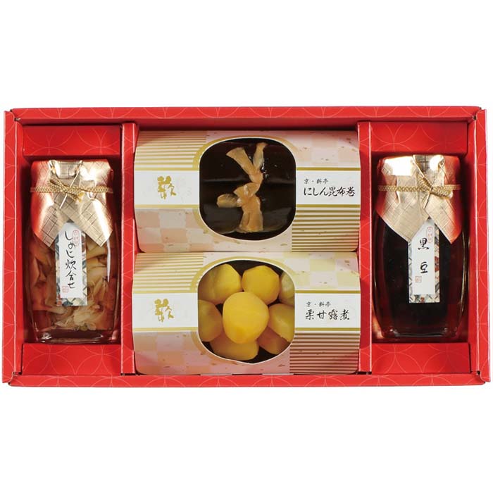 (LINEクーポン有)京・料亭 わらびの里 京-30E 京のお正月 ギフト 御歳暮 贈り物 (のし包装無料対応可) (代引不可)