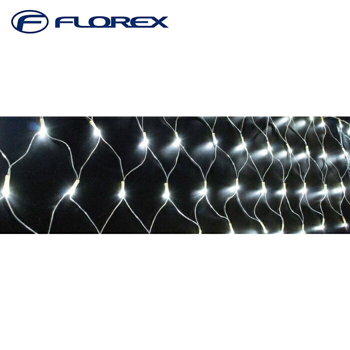 フローレックス KT-3448 ネックレスネットライトホワイトLED イルミネーション クリスマス Xmas FLOREX..