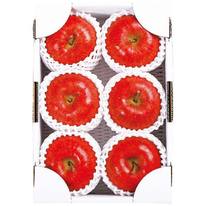 (LINEクーポン有)丸松青果 いずみ会の山形産サンふじ秀品約2kg お歳暮 ギフト (代引不可)