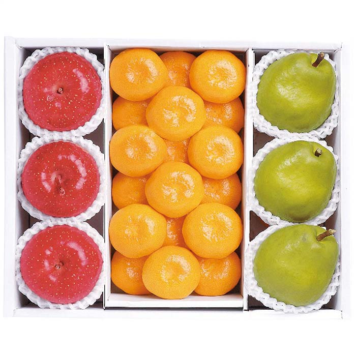 (LINEクーポン有)大阪南部合同青果 長野県産 サンふじ＆山形県産 ラフランス＆和歌山県産 みかん お歳暮 ギフト (代引不可)