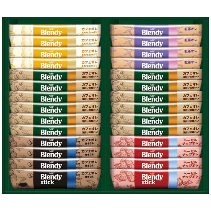 (LINEクーポン有)味の素AGF BST-20A ブレンディスティックカフェオレコレクション お歳暮 ギフト AGF (のし包装無料対応可) (代引不可)