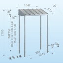 (5/20は抽選で100%P還元)日晴金属 PC-RJ30L PCキャッチャー 防雪屋根 (法人限定)
