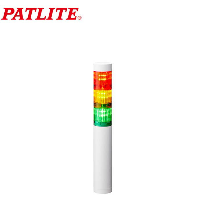 (LINEクーポン有)(送料無料) パトライト LR4-3M2WJNW-RYG LED積層信号灯・赤黄緑