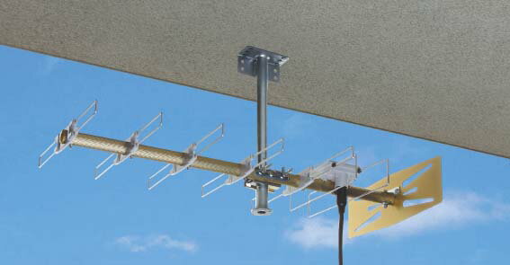 (LINEクーポン有)マスプロ NBM22E UHFアンテナ用軒下ベース