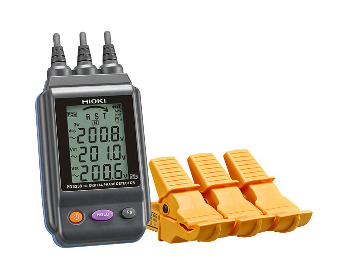 (LINEクーポン有)日置電機 PD3259-50 電圧計付検相器 HIOKI