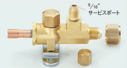 (5/20は抽選で100％P還元)タスコ TASCO TA281HB-6 R410Aサービスポート付ボールバルブ3/4