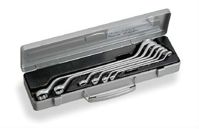 (LINEクーポン有)タスコ TASCO TA734XN ロングメガネレンチセット45゜(6本組)