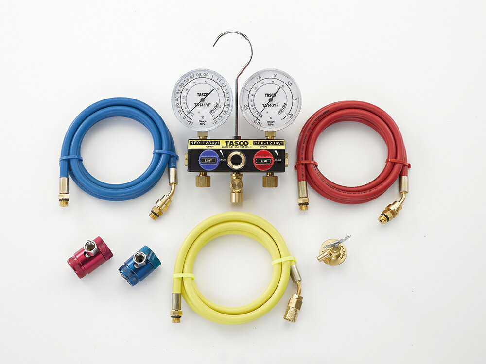 (11/15は抽選で100％P還元)(送料無料) タスコ TA124YF カーエアコン用サービスキット TASCO