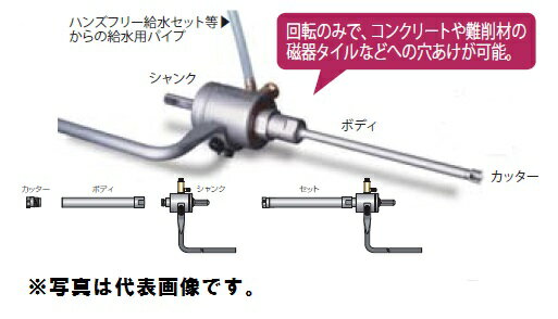 (LINEクーポン有)ミヤナガ DM145B ミストダイヤドリルボディ 14.5×100