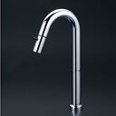 (LINEクーポン有)(送料無料) KVK K1103L3 立水栓(単水栓)先端吐止水付 吐水空間196mm(代引不可)