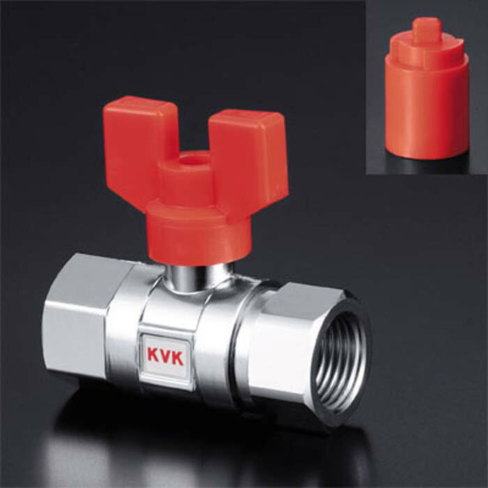 (LINEクーポン有)(送料無料) KVK K242-20 耐熱ボールバルブR3/4めねじ×R3/4めねじ(代引不可)